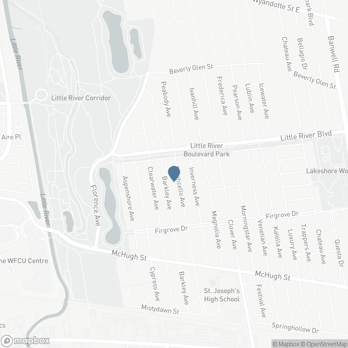 1343 MONTICELLO STREET, Windsor, Ontario N8P 0B8
